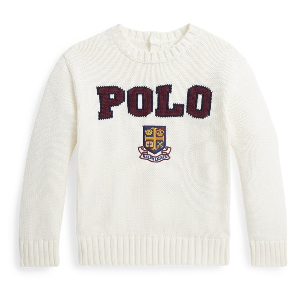 Polo Ralph Lauren - Logo Crest Cotton Sweater